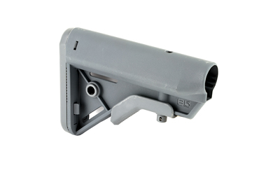 B5 Systems Bravo Mil-Spec Collapsible Buttstock, Wolf Gray
