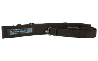 Blue Force Gear Vickers Push Button Sling 54 in Black Padded 1.00 in Webbing