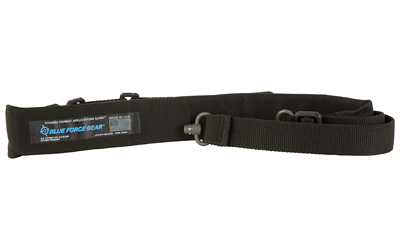 Blue Force Gear Vickers Push Button Sling 54 in Black Padded 1.00 in Webbing
