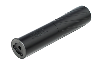 Banish VRMT 223 Ti Suppressor .224 Caliber and Smaller, 6.7 in, 1/2x28 HUB Mount, Black