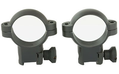 Burris Rimfire Rings 1" High Steel Matte Black, .22 Caliber