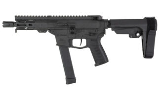CMMG Banshee MkGs 9mm 5 in Semi-Auto AR Pistol, 33+1 Rounds, Satin Black Cerakote