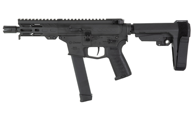 CMMG Banshee MkGs 9mm 5 in Semi-Auto AR Pistol, 33+1 Rounds, Satin Black Cerakote