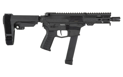 CMMG Banshee MkGs 9mm 5 in Semi-Auto AR Pistol, 33+1 Rounds, Satin Black Cerakote
