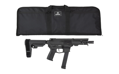 CMMG Banshee MkGs 9mm 5 in Semi-Auto AR Pistol, 33+1 Rounds, Satin Black Cerakote