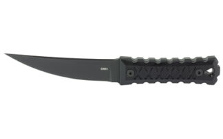 Columbia River HZ4 4.76 in Fixed Tanto Knife, SK-5 Steel, Black G10 Handle with Sheath