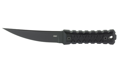 Columbia River HZ4 4.76 in Fixed Tanto Knife, SK-5 Steel, Black G10 Handle with Sheath