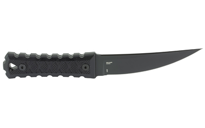 Columbia River HZ4 4.76 in Fixed Tanto Knife, SK-5 Steel, Black G10 Handle with Sheath