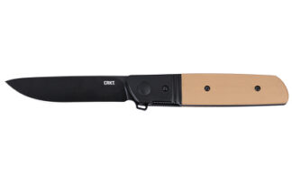 Columbia River CRKT Bamboozled Assisted Folding Knife, 3.34 in D2 Drop-Point Blade
