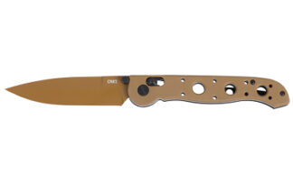 Columbia River M16-03XD 3.57" D2 Steel Folding Knife, Desert Tan, IKBS