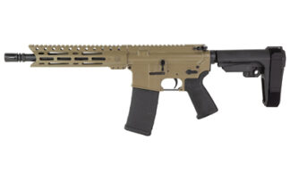 Diamondback DB15 Semi-Auto 5.56 NATO 10 in Barrel 30-Round PMAG Flat Dark Earth SBA3 Brace