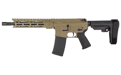 Diamondback DB15 Semi-Auto 5.56 NATO 10 in Barrel 30-Round PMAG Flat Dark Earth SBA3 Brace