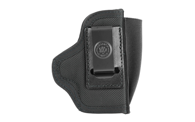 DeSantis N87 Pro Stealth Ambidextrous Belt Clip Belt Holster, Black Nylon