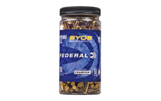 Federal Champion .22 WMR 50 gr Jacketed Hollow Point 250-Round BYOB Bottle