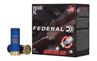 Federal All-American 12 Gauge 2-3/4 in, 1-1/8 oz #8 Shot, 25 Rounds
