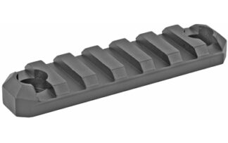 GrovTec M-LOK 7-Slot Rail Section 3 in, Type III Black Anodized Aluminum