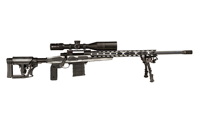 Howa 1500 Bolt Action 6.5mm Creedmoor 24 in Threaded Barrel, 10+1, Gray APC Chassis