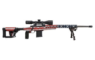 Howa 1500 Bolt Action .308 24 in Threaded Heavy Barrel, 3-Position Safety, Red/White/Blue Finish