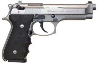 Beretta 92FS Brigadier Inox Double Action/Single Action 9mm Semi-Auto Pistol, 4.9 in, 10+1
