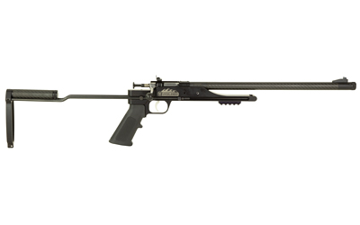 Davey Crickett 6061 Overlander .22 LR Bolt-Action Compact Rifle, 16.12 in Threaded Barrel