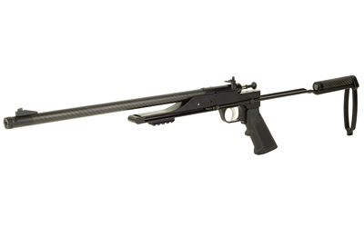 Davey Crickett 6061 Overlander .22 LR Bolt-Action Compact Rifle, 16.12 in Threaded Barrel