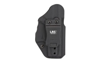 LAG Tactical Liberator Mk 2 Inside-Waistband Holster for Glock 42, Ambidextrous, Kydex Black