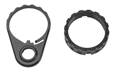 Lantac USA RPS Castle Nut and End Plate, Black Nitride