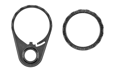 Lantac USA RPS Castle Nut and End Plate, Black Nitride