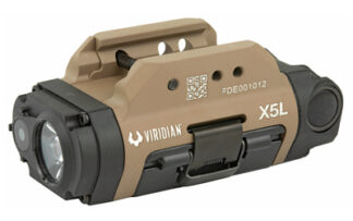 Viridian X5L Gen 3 Universal Mount Tactical Light with Green Laser, Flat Dark Earth
