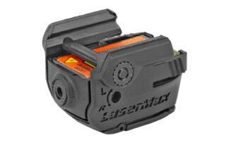 LaserMax Micro II Red Laser, Picatinny/Weaver Rail Mounted, Black, 5mW