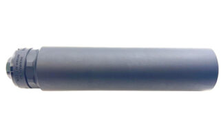 Liberty Precision Machine Anthem-38 V2 .375 Caliber Suppressor, 7.2 in, Black Cerakote, 5/8x24