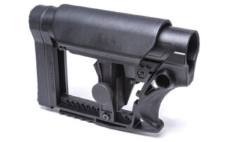 Luth-AR MBA-4 Carbine Stock with Adjustable Cheek Rest, Black