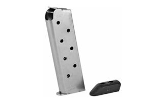 Chip McCormick Match Grade 1911 Government .45 ACP 8-Round Stainless Detachable Magazine
