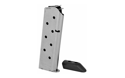 Chip McCormick Match Grade 1911 Government .45 ACP 8-Round Stainless Detachable Magazine