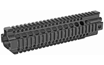 Midwest Industries T-Series 10'' Free-Float Picatinny Handguard, Black Anodized