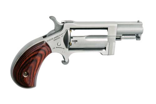 North American Arms Sidewinder .22 Magnum/.22 LR Single Action Revolver, 1.5 in Stainless, 5 Rounds
