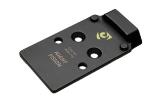 Night Fision Pistol Optic Plate RMR/507C to CZ P10, 17-4 Stainless Steel with Nitride Coating