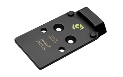 Night Fision Pistol Optic Plate RMR/507C to CZ P10, 17-4 Stainless Steel with Nitride Coating