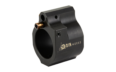 Odin Works GBADJ875 .875 Low Profile Adjustable Gas Block, Black Nitride Steel