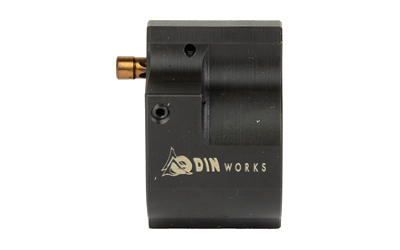 Odin Works GBADJ875 .875 Low Profile Adjustable Gas Block, Black Nitride Steel