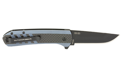 Outdoor Edge Razor VX4 3 in Folding Knife with G10 Reinforced Carbon Fiber Scales