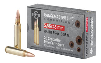 Prvi Partizan RangeMaster .223 Rem/5.56 NATO 55 gr Full Metal Jacket, 20-Round Box
