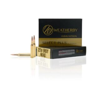 Weatherby 224 WBY Mag 80.5 gr Berger FBT 20rd Box