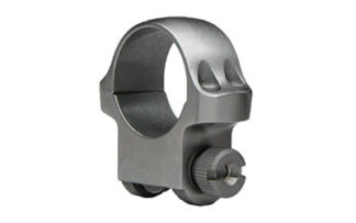 Ruger Standard 30mm Medium Scope Ring, Matte Stainless Finish (Objective Up to 42mm)