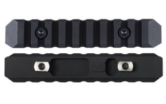 Seekins Precision M-LOK Rail Section 9 Slots, Picatinny, Matte Black Anodized 6061-T6 Aluminum