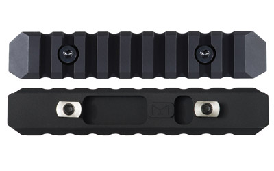 Seekins Precision M-LOK Rail Section 9 Slots, Picatinny, Matte Black Anodized 6061-T6 Aluminum