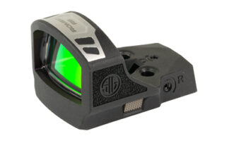 SIG Sauer ROMEO-RS Pro 1x Red Dot, 31mm Objective, 2 MOA Dot/32 MOA Circle, Black