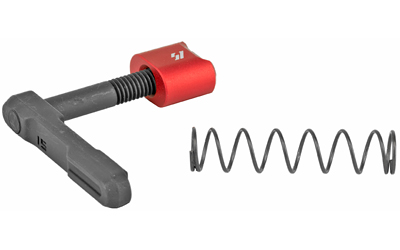 Strike Industries AR Style Billet Magazine Catch, Red 6061 Aluminum Release Button