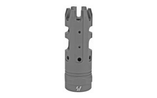 Strike Industries King Comp Compensator 1/2x28 Thread, .223 Rem/5.56 NATO, Black Steel