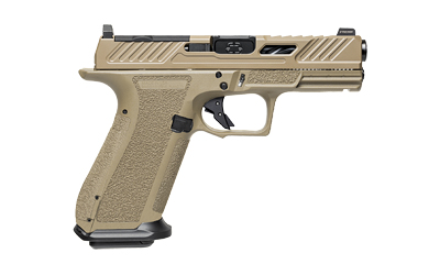 Shadow Systems XR920 Elite 9mm Semi-Auto Pistol, 4 in Barrel, 17+1 Rounds, FDE/Black